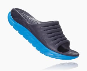 Hoka One One Men's ORA Recovery Sandals Blue - AU NXKP